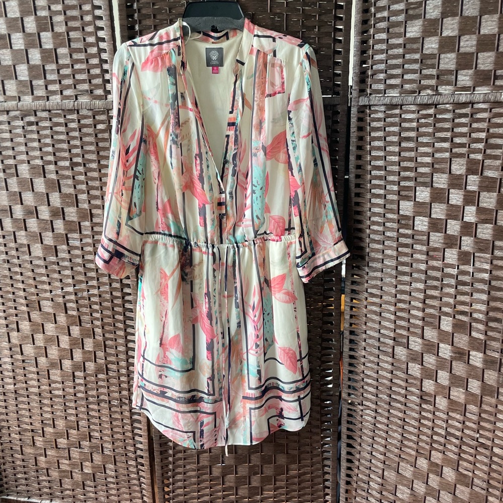 Vince Camuto long sleeve mini dress size 10